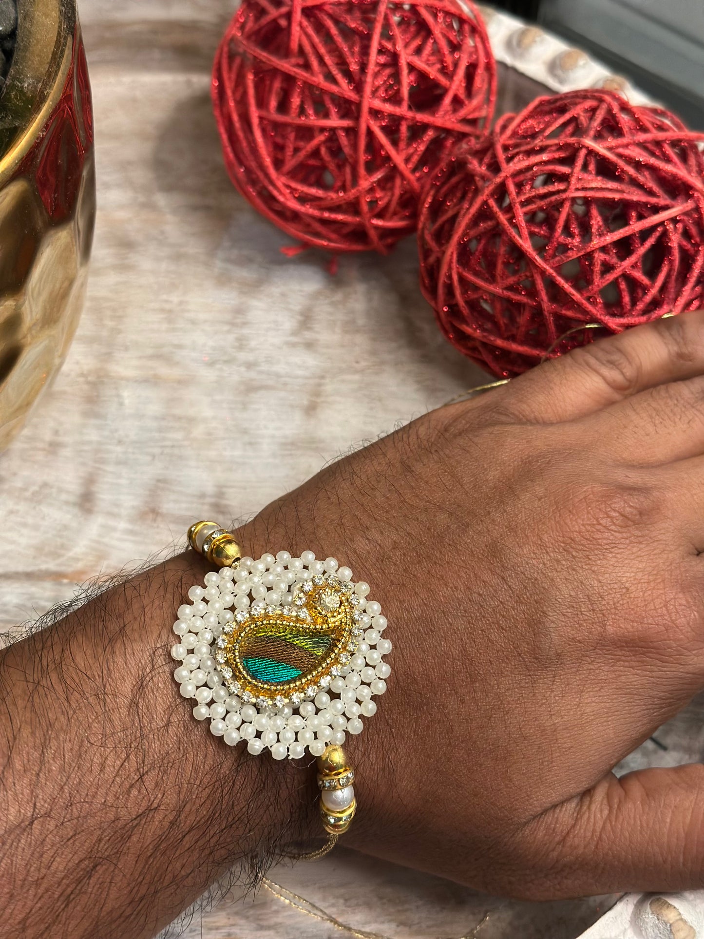 Brother Rakhi | Rakhi Gifts for Brother,High-End Designer Rakhi for Brothers