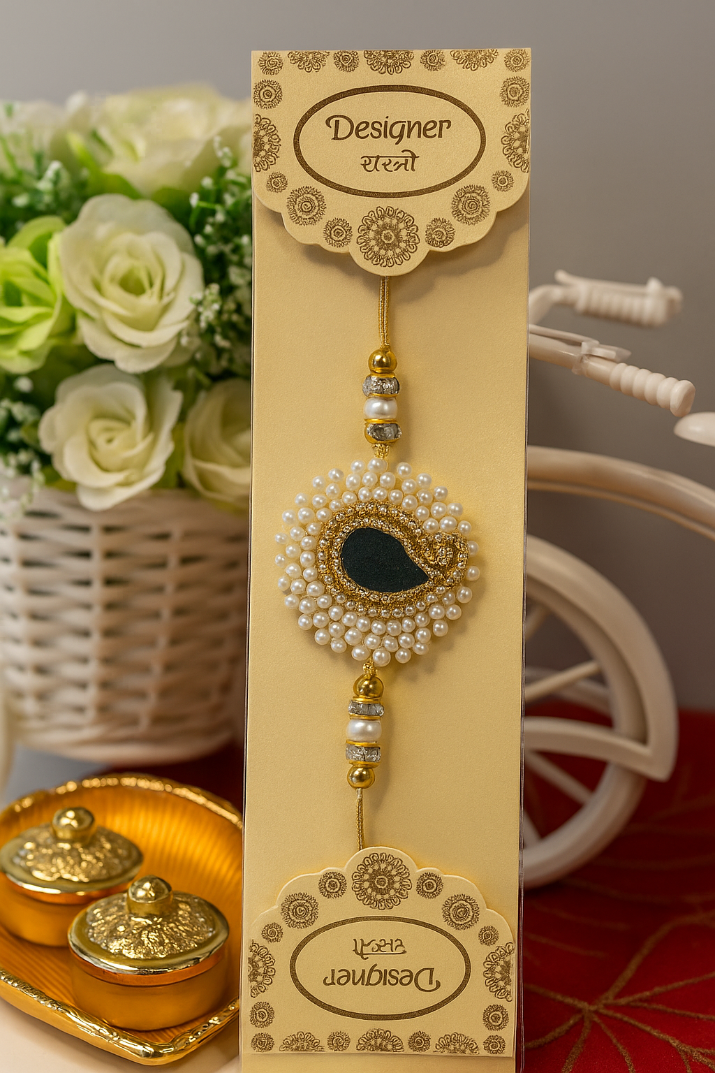 Brother Rakhi | Rakhi Gifts for Brother,High-End Designer Rakhi for Brothers