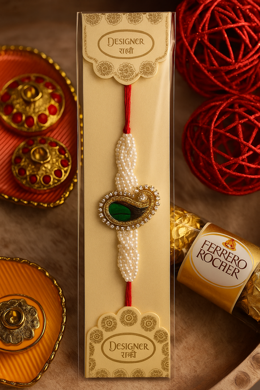 Brother Rakhi | Rakhi Gifts for Brother,High-End Designer Rakhi for Brothers | Bhaiya Rakhi