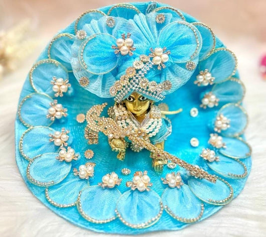 Laddu Gopal Dress Size 1, Ladoo Gopal Dress ,Baal Gopal Dress Size 1 Blue