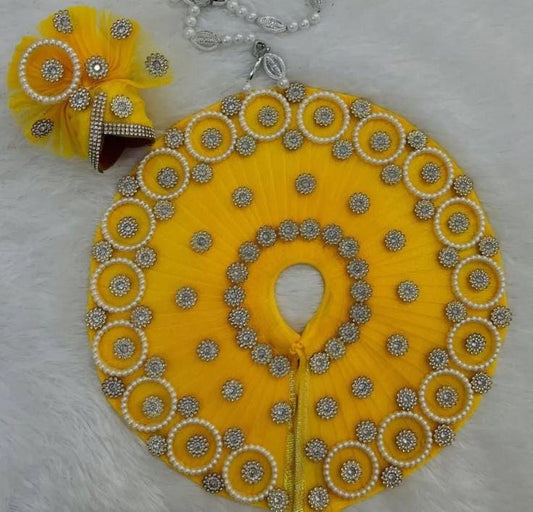 Yellow Laddu Gopal Dress Size 1, Ladoo Gopal Dress ,Baal Gopal Dress Size 1
